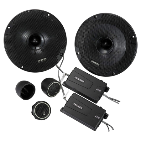 Kicker CS CSS654, 6.5 Zoll Komponenten-Lautsprechersystem, Paar in der Gruppe Car-HiFi / Autolautsprecher / Komponentensysteme bei BRL (41046CSS654)
