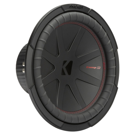 Kicker CompR CWR122, 12-Zoll Subwoofer, 2 x 2 Ohm in der Gruppe Car-HiFi / Bass / Subwoofer bei BRL (41048CWR122)