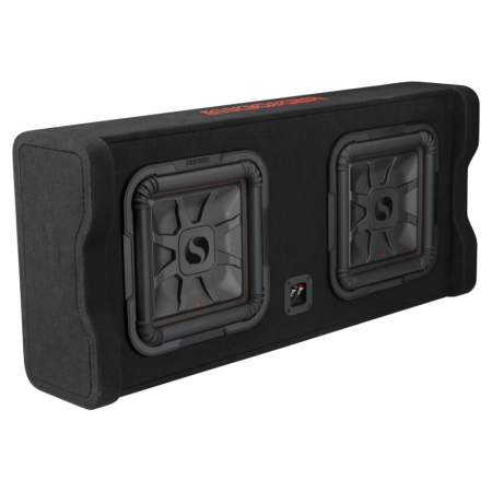 Kicker Solo-Baric DL7TDF122, 2 x 12 Zoll Subwoofer-Gehäuse, 2 Ohm in der Gruppe Car-HiFi / Bass / Passiver Subwoofer bei BRL (41049DL7TDF122)