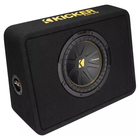Kicker CompC TCWC102, Bassreflex-Subwoofergehäuse 1x10 Zoll, 2 Ohm in der Gruppe Car-HiFi / Bass / Passiver Subwoofer bei BRL (41050TCWC102)