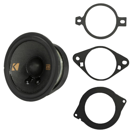 Kicker KSC2704C, 2,75-Zoll-Mitteltöner, einzeln in der Gruppe Car-HiFi / Autolautsprecher / Mitteltieftöner / Mitteltöner bei BRL (41051KSC2704C)