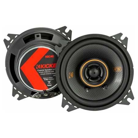 Kicker KSC404, 4-Zoll-Koaxiallautsprecher, Paar in der Gruppe Car-HiFi / Autolautsprecher / Koaxiallautsprecher bei BRL (41051KSC404)