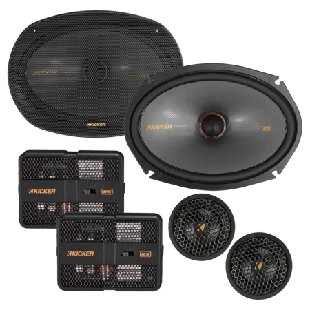 Kicker KSS6904, 6x9-Zoll-Komponentensystem, Paar in der Gruppe Car-HiFi / Autolautsprecher / Komponentensysteme bei BRL (41051KSS6904)