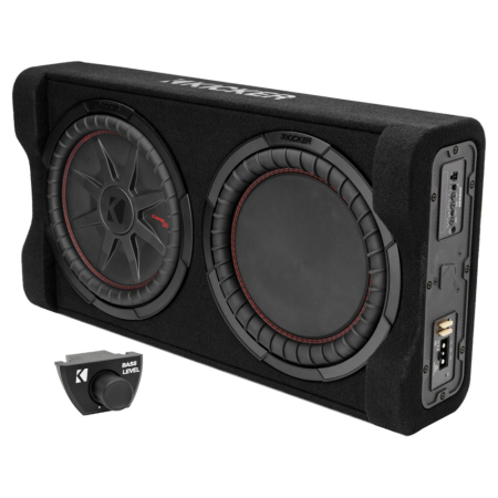 Kicker CompRT PTRTP12, 12-Zoll-Aktivsubwoofer mit Downfire-Gehäuse in der Gruppe Car-HiFi / Bass / Aktiver Subwoofer bei BRL (41051PTRTP12)