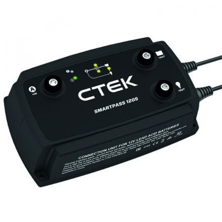 CTEK Smartpass 120S, fortschrittlicher Stromverteiler in der Gruppe Car-HiFi / Wohnwagen / Elektrik & Strom bei BRL (42240678)