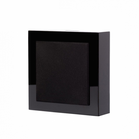 DLS Flatbox Mini On-Wall-Lautsprecher in Klavierlackschwarz, Stück in der Gruppe Heim-Audio / Lautsprecher / Wandlautsprecher bei BRL (610HFB24249B)