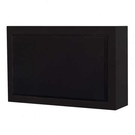 DLS Flatsub 8.2 wandmontierbarer Aktiv-Subwoofer, Mattschwarz in der Gruppe Heim-Audio / Lautsprecher / Subwoofer bei BRL (610HFS463017SB)
