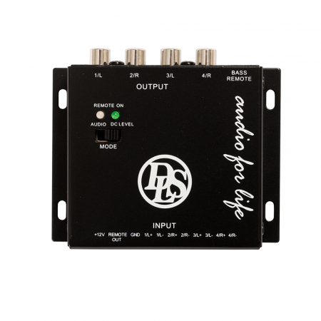 DLS HLC4.2 High-/Low-Level-Konverter, Vierkanal in der Gruppe Car-HiFi / Zubehör / High-/Low-Level-Adapter bei BRL (610HLC42)
