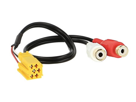 AUX-Adapter Alfa 159/Fiat Grande Punto, 6-pol Mini-ISO in der Gruppe Car-HiFi / Was passt in mein Auto / Alfa Romeo / Alfa Romeo 159 bei BRL (700142408)
