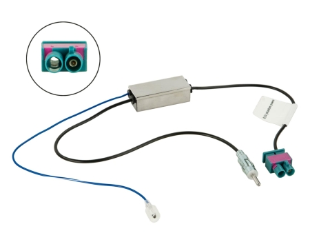 Antennenadapter Fakra auf DIN, 20 cm in der Gruppe Car-HiFi / Was passt in mein Auto / Volkswagen / Transporter / Transporter T6.1 2020-2024 / Radio-Upgrade Transporter T6.1 2020-2024 bei BRL (7001524290)