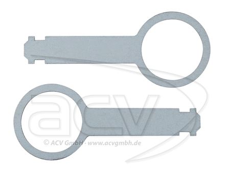 Ausbauwerkzeug Audi, Seat, Skoda und VW in der Gruppe Car-HiFi / Was passt in mein Auto / Audi / Audi A4 / Audi A4 2004-2008 / Radio-Upgrade / Original Doppel-DIN bei BRL (70018132001)