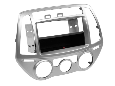 Montagerahmen 2-DIN Hyundai i20, silber in der Gruppe Car-HiFi / Was passt in mein Auto / Hyundai / I20 / I20 2009-2014 bei BRL (700241143241)