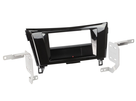 Montagerahmen 2-DIN Nissan Qashqai/X-Trail, Piano Black in der Gruppe Car-HiFi / Was passt in mein Auto / Nissan / Qashqai / Qashqai 2021- bei BRL (700241210171)