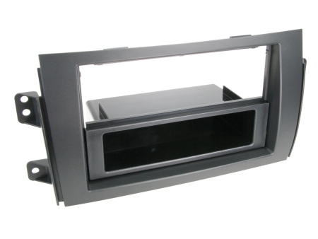 Einbaurahmen 1/2-DIN mit Ablagefach Fiat/Suzuki, schwarz in der Gruppe Car-HiFi / Was passt in mein Auto / Suzuki / SX4 bei BRL (70028109417)