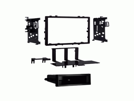 Montagerahmen 2-DIN mit Ablagefach, schwarz in der Gruppe Car-HiFi / Was passt in mein Auto / Honda / Accord / Accord 1998-2002 bei BRL (700281130251)