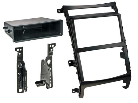 Montagerahmen 1-DIN Hyundai ix55 09-, Veracruz 06- schwarz in der Gruppe Car-HiFi / Was passt in mein Auto / Hyundai / IX55 bei BRL (700281143552)