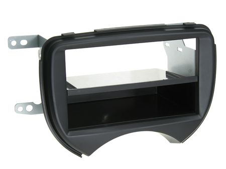 Einbaurahmen 1-DIN Ablagefach Nissan Micra 2011- schwarz in der Gruppe Car-HiFi / Was passt in mein Auto / Nissan / Micra / Micra K13 2010-2017 bei BRL (700281210032)