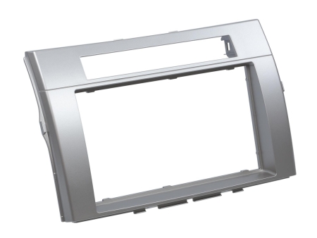Einbaurahmen 2-DIN Toyota Corolla Verso, silber in der Gruppe Car-HiFi / Was passt in mein Auto / Toyota / Corolla Verso / Corolla Verso 2001-2009 bei BRL (700281300222)