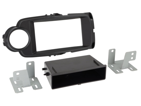 Einbaurahmen 2-DIN mit Ablagefach Toyota Yaris 09/2014-03/2020 in der Gruppe Car-HiFi / Was passt in mein Auto / Toyota / Yaris / Yaris 2020-2024 bei BRL (700281300252)