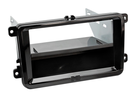 Einbaurahmen 2-DIN Seat/Skoda/VW, Piano Black in der Gruppe Car-HiFi / Was passt in mein Auto / Volkswagen / Transporter / Transporter T6 2015-2020 / Radio-Upgrade Transporter T6 2015-2020 bei BRL (700281320302)