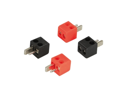 DIN-Lautsprecherstecker 2 x rot/schwarz 2,5 mm² in der Gruppe Car-HiFi / Was passt in mein Auto / Mercedes / E-Klasse / E-Klasse 1984-1995 W124 bei BRL (70030415001)