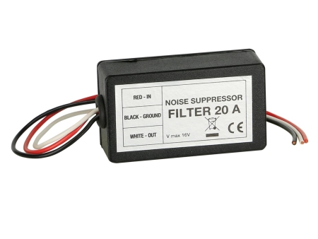 Entstörfilter Stromversorgung 20A in der Gruppe Car-HiFi / Zubehör / Montagezubehör bei BRL (70030500032)