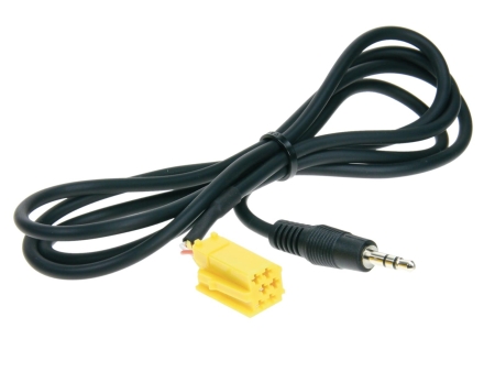 AUX-In-Adapter Alfa/Fiat Mini-ISO, gelb in der Gruppe Car-HiFi / Was passt in mein Auto / Alfa Romeo / Alfa Romeo 159 bei BRL (70031149008)