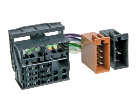 Radioadapter Audi/Seat/Skoda/VW ISO>40Pin Quadlock in der Gruppe Car-HiFi / Was passt in mein Auto / Audi / Audi A4 / Audi A4 2004-2008 / Radio-Upgrade / Original Doppel-DIN bei BRL (70032132402)