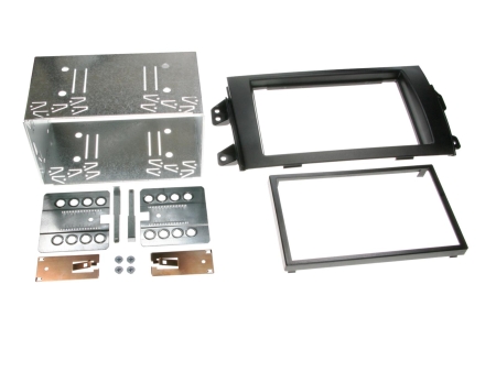 Einbaurahmen 2-DIN Fiat Sedici/Suzuki SX4, schwarz in der Gruppe Car-HiFi / Was passt in mein Auto / Suzuki / SX4 bei BRL (70038109417)
