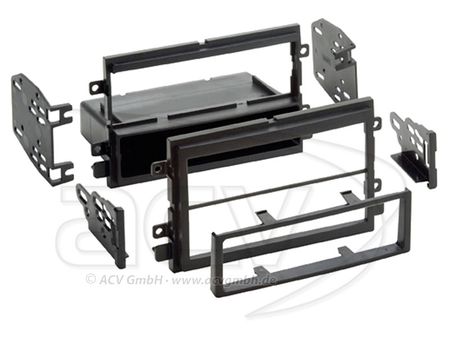 Einbaurahmen Ford Mustang, F150 1/2-DIN 2004- schwarz in der Gruppe Car-HiFi / Was passt in mein Auto / Ford / Mustang / Mustang 2005-2014 bei BRL (70038111418)