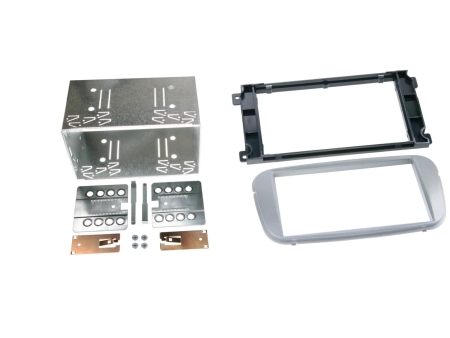 Einbaurahmen 2-DIN Ford, silber in der Gruppe Car-HiFi / Was passt in mein Auto / Ford / S-Max / S-Max 2010-2015 bei BRL (700381114192)