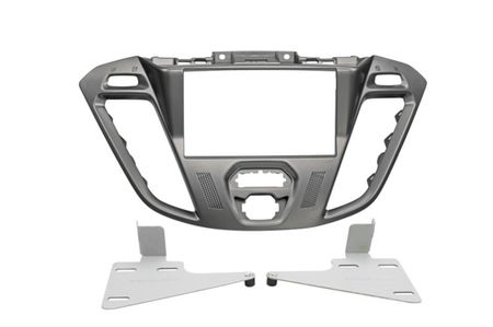 Doppel-DIN-Einbaurahmen Ford Transit 2012- silber in der Gruppe Car-HiFi / Was passt in mein Auto / Ford / Transit Custom / Transit Custom 2013-2023 bei BRL (700381114261)