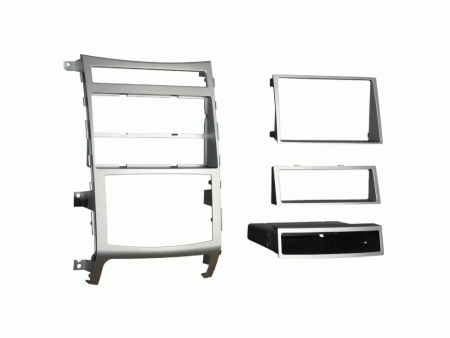 Einbaurahmen 2-DIN mit Ablagefach Hyundai Veracruz/ix55 silber in der Gruppe Car-HiFi / Was passt in mein Auto / Hyundai / IX55 bei BRL (700381143491)