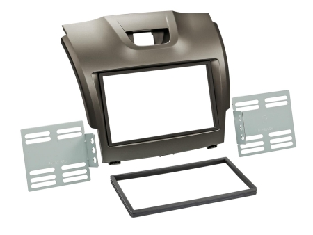 Einbaurahmen 2-DIN Chevrolet/Isuzu, grau in der Gruppe Car-HiFi / Was passt in mein Auto / Chevrolet / TrailBlazer bei BRL (700381160011)