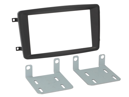 Einbaurahmen 2-DIN Mercedes, schwarz in der Gruppe Car-HiFi / Was passt in mein Auto / Mercedes / CLK-Klasse / CLK-Klasse 2002-2010 C209 bei BRL (700381190421)