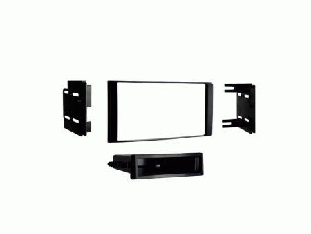 Einbaurahmen 2-DIN mit Ablagefach Nissan Micra/Note/Versa, schwarz in der Gruppe Car-HiFi / Was passt in mein Auto / Nissan / Micra / Micra K13 2010-2017 bei BRL (700381210301)