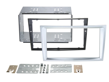 Einbaurahmen 2-DIN Opel matt chrom in der Gruppe Car-HiFi / Was passt in mein Auto / Opel / Zafira / Zafira 2006-2014 bei BRL (700381230244)
