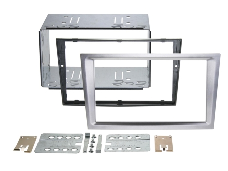 Einbaurahmen 2-DIN Opel Corsa C, aluminium in der Gruppe Car-HiFi / Was passt in mein Auto / Renault / Trafic / Trafic 2001-2014 bei BRL (700381230264)