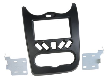 Montagerahmen 2-DIN Stereo Dacia Duster 2010- Schwarz in der Gruppe Car-HiFi / Was passt in mein Auto / Dacia / Duster / Duster 2010-2017 bei BRL (700381250021)