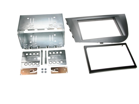 Einbaurahmen 2-DIN Seat Leon 2005, Anthrazit in der Gruppe Car-HiFi / Was passt in mein Auto / Seat / Leon / Leon 2005-2012 bei BRL (70038132805)