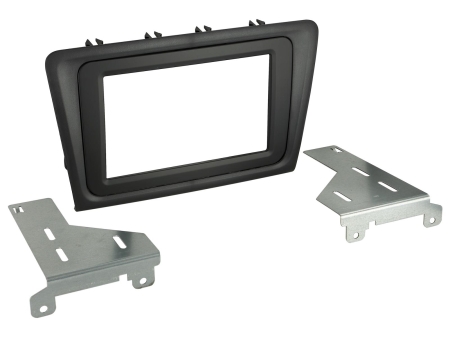 Einbaurahmen 2-DIN Skoda Rapid, schwarz in der Gruppe Car-HiFi / Was passt in mein Auto / Skoda / Skoda Rapid / Skoda Rapid 2017-2019 bei BRL (70038134010)
