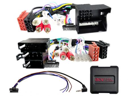 Lenkradfernbedienungskabel Audi ISO/Mini-ISO Quadlock-Adapter in der Gruppe Car-HiFi / Was passt in mein Auto / Audi / Audi A4 / Audi A4 2004-2008 / Radio-Upgrade / Original Doppel-DIN bei BRL (70042XAD00C)