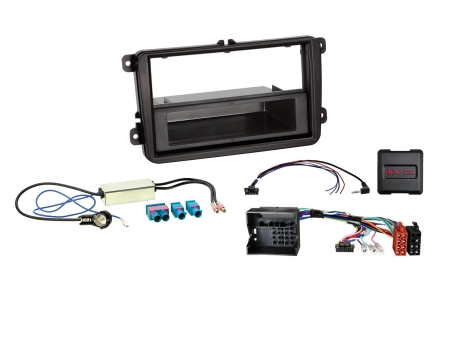 1/2-DIN Einbausatz mit Ablagefach für Seat/Skoda/VW in der Gruppe Car-HiFi / Was passt in mein Auto / Volkswagen / Tiguan / Tiguan 2007-2015 bei BRL (700611320104)