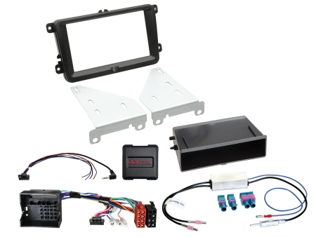 Einbauset 2-DIN mit Ablagefach Seat/Skoda/VW in der Gruppe Car-HiFi / Was passt in mein Auto / Volkswagen / Caddy / Caddy Mk3 2004-2015 / Radio-Upgrade Caddy Mk3 2004-2015 bei BRL (700611320301)