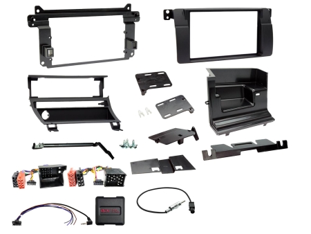 2-DIN Kit BMW 3er Serie E46, Lenkradsteuerung/Antennaadapter in der Gruppe Car-HiFi / Was passt in mein Auto / BMW / BMW 3 Serie / BMW E36 1992-2002 / Radio-Upgrade BMW E36 1992-2002 bei BRL (700621023182)