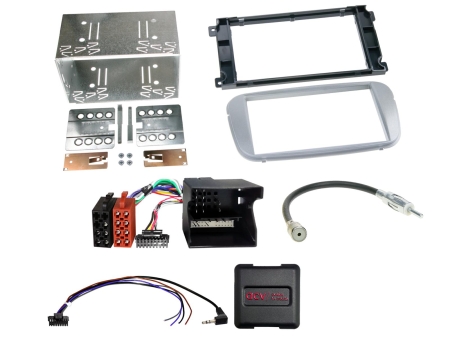 2-DIN Kit Ford verschiedene Autos silber SWC in der Gruppe Car-HiFi / Was passt in mein Auto / Ford / S-Max / S-Max 2010-2015 bei BRL (700621114195)