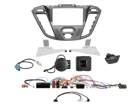 2-DIN Kit Ford Custom 2012-2016, phoenix silver in der Gruppe Car-HiFi / Was passt in mein Auto / Ford / Transit Custom / Transit Custom 2013-2023 bei BRL (700621114267)