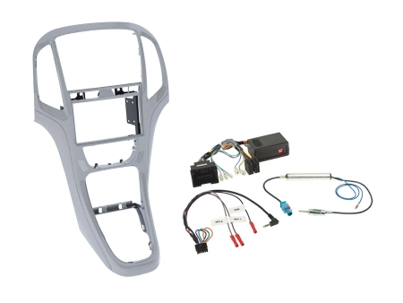 2-DIN Kit Opel Astra J 2009-2018, platin silber in der Gruppe Car-HiFi / Was passt in mein Auto / Opel / Astra / Astra 2015-2022 bei BRL (700621230236)
