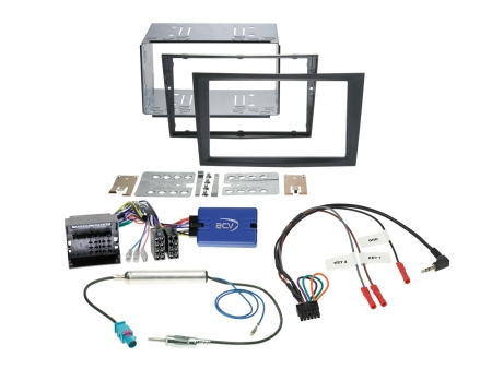 ACV Einbaukit 2-DIN Opel, anthrazitfarbene Gummioberfläche in der Gruppe Car-HiFi / Was passt in mein Auto / Opel / Zafira / Zafira 2006-2014 bei BRL (700621230246)