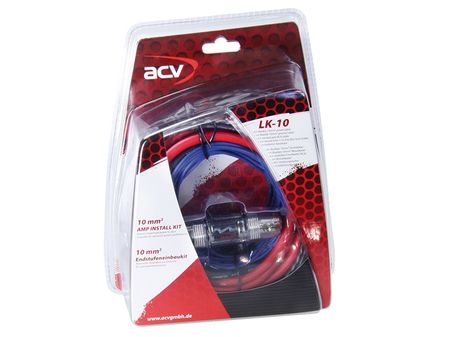 ACV LK-10, 10mm2 CCA-Kabelkit in der Gruppe Car-HiFi / Kabel / Kabelsets bei BRL (700LK10)